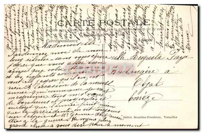 Saint-Germain-en-Laye — widok panoramiczny — wyd. Elienne w Pourqueux — Rewers