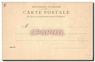 Teatr i Statua Thiersa — St. Germain-en-Laye — Dalmarès & P. M. fot. 155 — Rewers