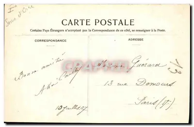 Saint-Germain-en-Laye — O Castelo — Verso