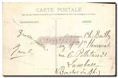 Versailles - Park Petit Trianon - Dom Królowej — Mme Moreau, wyd., Versailles, n°99 — Rewers