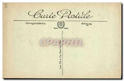 Versailles — Mały Trianon — Wioska Marie-Antoinette — Drzwi do Farmy — Wydawca Lévy Frères — Rewers