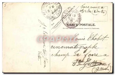 Igreja de São Pothin — Lyon — editor P. Maître, Lyon, n° 9 — Verso