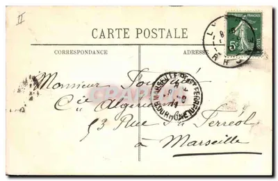 LYON — Im Park — Der Schwanenwinkel — LL. — N° 166 — Rückseite