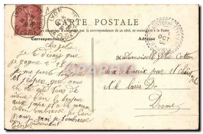 Lyon - Parc de la Tête d'Or - Les Chameaux — B. F., PARIS — Verso