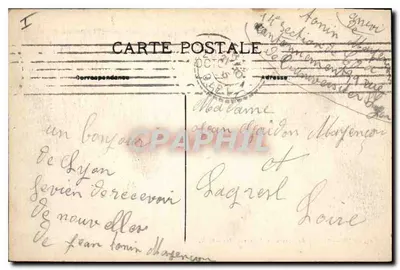 LYON — Un rincón del Parque hacia el Observatorio — E. R. — Reverso