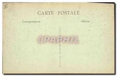 Lyon - Parque da Tête d'Or - O Rio e o Ponte Coberta — B. F., Paris — Verso