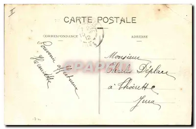 LYON - Parque da Cabeça de Ouro - Os Cervos. E. C. L. — Verso