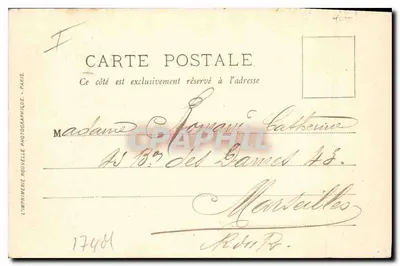 NICE — O Convento de Cimiez — LL. n°296 — Verso