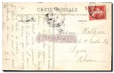 Tarascon — Zamek zwany Zamkiem Króla Renégo (Miasto) — Biniatelli, Tarascon, Zabroniona — Rewers