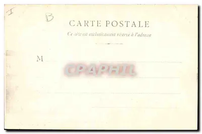 Tarascon — Zamek Króla Renégo (strona Rhône) — B. F. Chalon-s-Sadne, n° 9 bis — Rewers