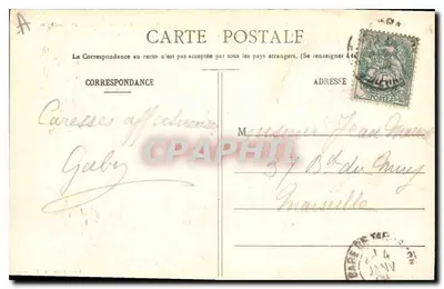 Tarascon - Zamek zwany Roi René (strona miasta) — budowa rozpoczęta 27 listopada 1400 pod panowaniu Louis II, hrabiego Prowansji, ojca króla René — Fot. Blanchin, Tarascon — Rewers