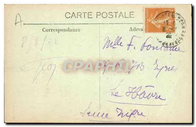 Tarascon-sur-Rhône — Chiesa di San Giacomo — Cartolina d'epoca n°306 — Verso
