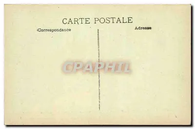 Zamek króla René w Tarascon — zbudowany w 1300 roku przez Karola II na starożytnym fortecznym osiedlu Ars Jovis, kompletnie ukończony przez Ludwika II i René z Anjou — Coll. L'A — Rewers