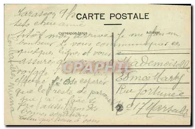 Zamek Króla Renego w Tarasconie — wydawca Coll. 1.4, nr 258 — Rewers