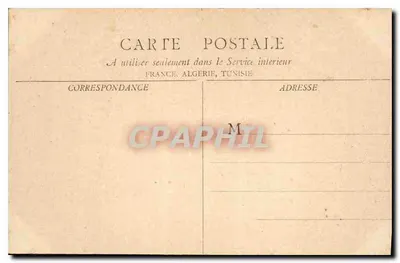 Tarascon — Kościół św. Marthe — B. F. Chalon-saône, nr 11 — Rewers