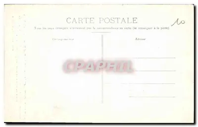 Tarascon — Zamek zwany zamkiem króla Renégo (strona miasta) — Fot. Blanchin, Tarascon — Rewers
