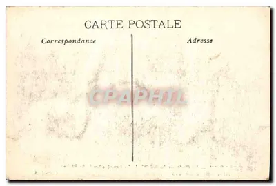 Tarascon — Zamek Króla Renego, położony nad brzegami Rony, obecnie miejsce więzienne — Coll. L.A. — Rewers