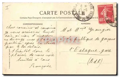 Tarascon — Kościół św. Marii — Główne wejście — Grainer et Pitou, Nîmes — Rewers