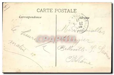 Tariscon - Zamek Króla Renégo, położony nad brzegami Rony, obecnie służy jako więzienie — Coll. LA — Rewers