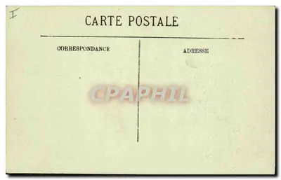 Versailles — Ogólny widok z lotu ptaka na Zamku, Parku i Miasteczku — LL. n° 276 — Rewers
