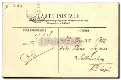 Rasailles — Petit Trianon, Wieża Malborough i Mleczarnia — LL — Rewers