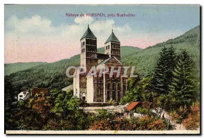 Abadia de Murbach, perto de Guebwiller — editor Cartes 'La Cigogne', Strasbourg