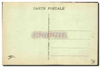 Ribeauvillé - Torre da Bruxa — editor Cartes 'La Cigogne', Strasbourg — Verso