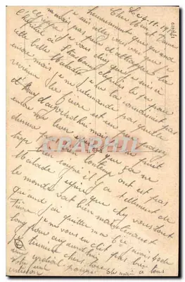 Hagenau i. E. — Instalações da Estação Ferroviária — Ambulância 2/8 HAGENAU — Verso
