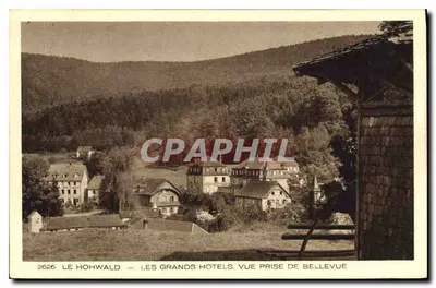 Le Hohwald — Os Grandes Hotéis, vista tirada de Bellevue — n° 2626