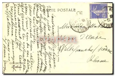 Mulhouse — Widok ogólny — Braun & Cie, Wyd. Druk. Mulhouse-Dornach — Rewers