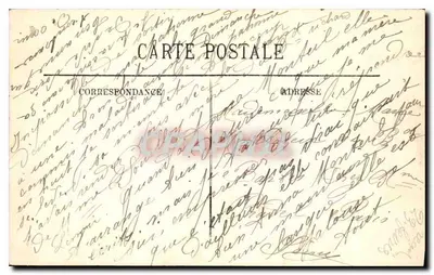 Versailles — Ogólny widok z lotu ptaka, na zamku, parku i mieście — LL. n° 276 — Rewers