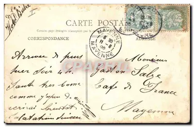Évreux — Aleja Przeciągnięć — n°36 — Rewers