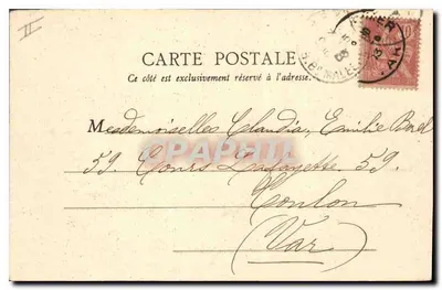 Paryż — Hôtel de Ville — B.F., Paryż, nr 48 — Rewers