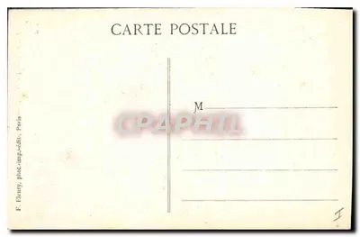 Notre-Dame, Most Cytadeli — Paryż (IV arr.) — F. Fleury, fot.-imp.-édits, Paryż — Rewers