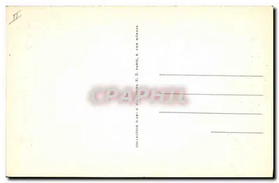 Oud Parijs — De rue de Birague (17e eeuw), vroeger rue des Vosges en daarna rue Royale — Uitgever: E. S. Parijs — Achterkant