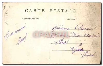 Paryż (4e arrt) — Hotel de Ville — Reconstitué par MM. Ballu et de Perthes après la Commune — Rewers