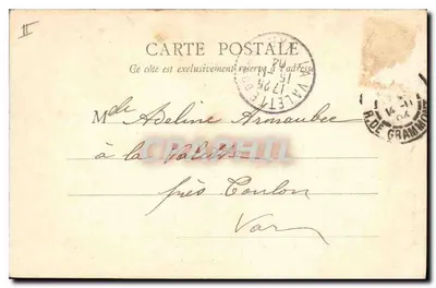 Parijs — Hôtel de Ville — B. F., Parijs, n°48 — Achterkant