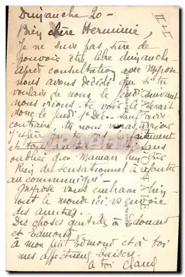 Paris — Prefeitura do 4º distrito, Place Baudoyer — C. M. n° 686 — Verso