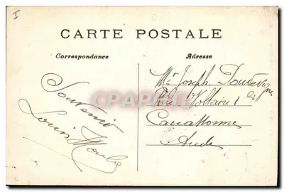 Parijs (4e arr.) — Kerk van Notre-Dame — C. M. — Achterkant