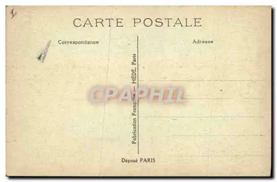 Jardin des Tuileries i Rue des Pyramides — Paryż (1er) — n°80 — Rewers