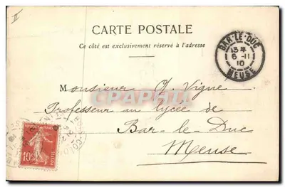 Paryż - Mairie 1. dzielnicy - Kościół Świętego Germain z Auxerrois — Bois-Colombes — n°43 — Rewers
