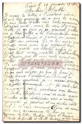 Paryż — Kościół Madeleine (VIII*) — Wydawca L.M.E. Paryż, n° 25 — Rewers