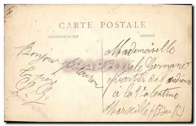 Paryż (8e arrt.) — Avenue des Champs-Élysées i konie Marly — C. M. nr 140 — Rewers