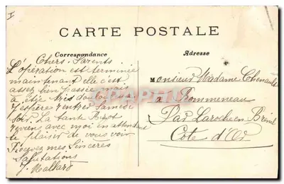 París (7° arr.) — Los Inválidos — La Entrada Principal — C.M. — n°1181 — Reverso
