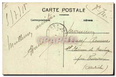 Paris (7e arrt) — A Nova Estação de Orleães — C. M. — Verso