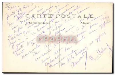 Parigi (7° arr.) — La Stazione di Orléans, quai d'Orsay — C.M. n°554 — Verso