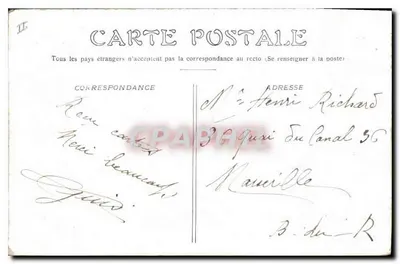 Paris — Estação Saint-Lazare — Editor não visível — Verso