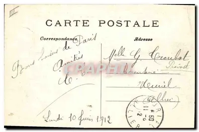 Parijs (7e arrondissement) — Les Invalides — Algemene uitzicht — Uitgever: , nr. 262 — Achterkant