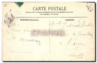 París (VI) - Jardín del Luxemburgo - Fuente Médicis - LL. — Reverso