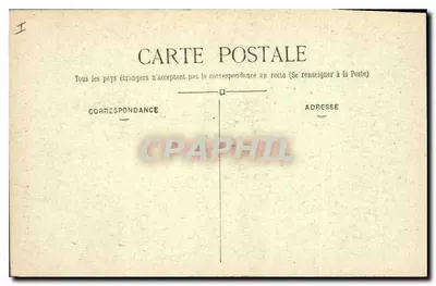 Parijs (6e arr.) — Het Senaatspaleis — C. M. — Achterkant